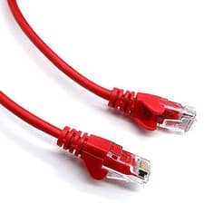 Image of RJ45 Cat5e Network LAN Cable Ethernet Patch Lead Fast Internet 0.25m- 50m Lot