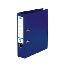 Image of Elba A4 Lever Arch File Pvc 70Mm Spine Stationery Spine Width Blue 100025926