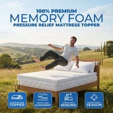 Image of Hotel Quality Mattress Topper (2 INCH)5cm Depth  Memory foam Deep Topper