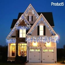 Image of Icicle Snowing Effect Lights Christmas Xmas LED 960/720/480/1200/ Outdoor/Indoor