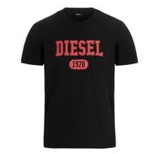 Image of Diesel Unisex Adult 1976 Varsity Logo T-Shirt SY1886