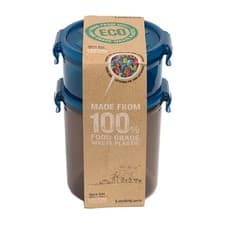 Image of LocknLock Eco 2 Piece Round Container Set