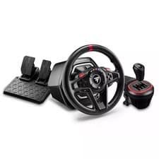 Image of Thrustmaster T128 Shifter Pack Black Steering wheel + pedals + shifter Analog...