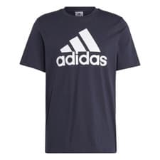 Image of Adidas Big Logo T-Shirt Tee 2022 2XL XXLarge Navy Blue BNWT World Wide Shipping
