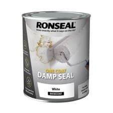Image of RONSEAL ONE COAT DAMP SEAL WHITE  BLOCKS AND SEALS DAMP STAINS 750 ml
