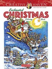 Image of Creative Haven Enchanted Christmas Coloring Book (Creat - Paperback / softback N