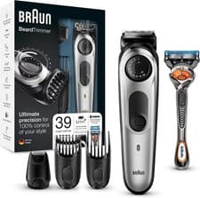 Image of Braun Beard Trimmer 39 Length Settings Cordless Li-Ion Rechargeable BT5065