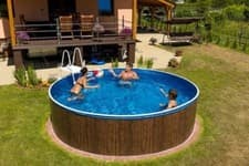 Image of above ground or inground Swimming Pool Kit 12ft Round