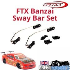 Image of FTX Banzai Sway Bar Set KIT FTX6487 RC DRIFT HOBBY UK