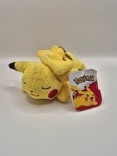Image of Pokèmon Pikachu Sleeping Plush - 5-Inch Premium Plush, Multicolor (PKW2780) Pika