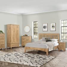 Image of Hampstead Bedroom Furniture Set 5, 6 & 3+2 Drawer Chest, 2 & 3 Drawers Bedside