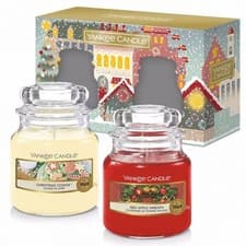 Image of Yankee Candle Chrismas Edition 2025 -2 x 104g Small Jar Candles -Xmas Fragrances