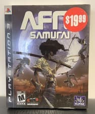 Image of Afro Samurai *NEW* (PS3, 2009) - Black Label