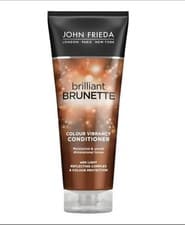 Image of 2x John Frieda Brilliant Brunette Colour Vibrancy Conditioner 250ml New