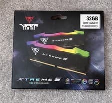 Image of Patriot Viper Xtreme 5 RGB DDR5 RAM 32GB (2X16GB) 8000MT/s CL38 UDIMM
