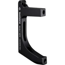 Image of Shimano Spares Adapter For Post Type Calliper For Flat Type Fork Mount - 160 MM