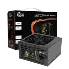 Image of ACE 500W Black ATX Desktop Gaming PC - PSU Power Supply 120mm Red Cooling Fan