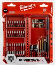 Image of Milwaukee 40 Pcs ShockWave Impact Duty Screwdriving & Drilling Set - 4932492004
