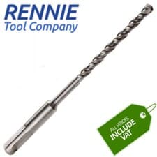 Image of BULK SDS + PLUS MASONRY HAMMER DRILL BITS BRICK CONCRETE STONE TUNGSTEN CARBIDE