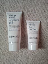 Image of This Works Deep Sleep Shower Gel 100ml, Sleep Cocoon 50ml NEW &SEALED