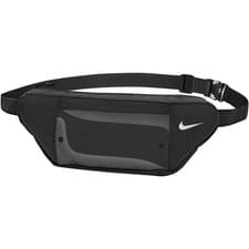 Image of Nike Waist Pack Black - Water-Resistant Touchscreen Access