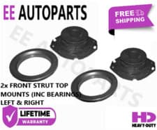 Image of RENAULT LAGUNA MK2 2001-2007 - FRONT STRUT TOP MOUNTS & BEARINGS LEFT & RIGHT x2