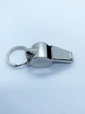 Image of Acme Thunderer 59.5 Sports Whistle, Nickel Plate, 925 Silver Split Ring, boxed