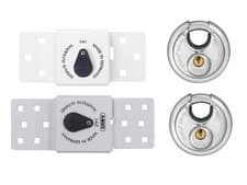 Image of Abus Mechanical 86642 Van Lock Set