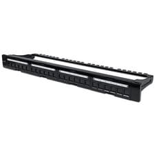 Image of Intellinet Patch Panel Blank 1U 24-Port Black