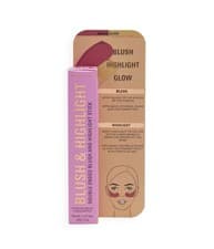 Image of Revolution Blush & Highlight Stick- Mauve Glow - NEW SEALED