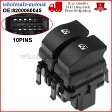 Image of ELECTRIC WINDOW CONTROL SWITCH FRONT RIGHT FOR RENAULT CLIO II 2 8200060045