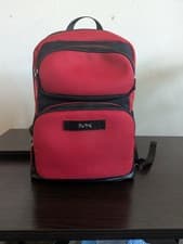 Image of Michael Kors Kent Sport Utility Pocket Backpack - RCE Red/Black