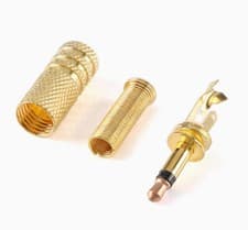 Image of 3.5mm Stereo Audio Mono Jack Plug To Single And Dual Channel Plug Cable Adapters