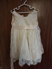 Image of Brand New Monsoon Cream Toddler Dress 18-24 Months with Tags