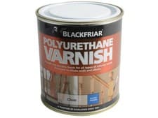 Image of Blackfriar Polyurethane Varnish P100 Clear Satin 500ml