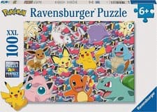 Image of Ravensburger Pokemon Ready to Battle 100 piece extra large jigsaw puzzle