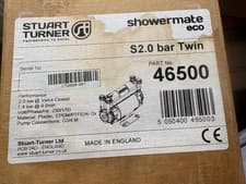 Image of shower pump twin 2 bar Part number 46500