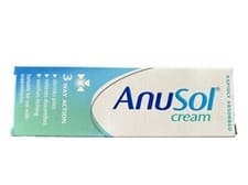 Image of Anusol Cream Haemorrhoid Relieves Discomfort Itching Shrinks Piles -3 Way Action