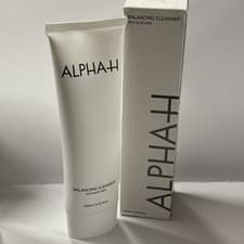 Image of Alpha-H Balancing Cleanser With Aloe Vera 185ml New & Boxed, Tube is Sealed.