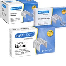Image of Rapesco Staples All Sizes High Quality - For All Types of Staplers Tackers