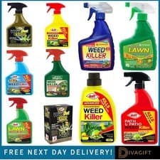Image of WEEDKILLER LAWN WEED KILLER ROOT WEEDS KILLER EXTRA TOUGH CONCENTRATE SPRAY DOFF