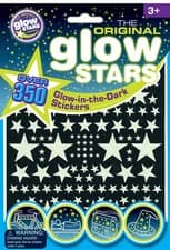 Image of Magical 350-Piece Glow-in-the-Dark Sticker Set for Ceiling & Wall Decoration