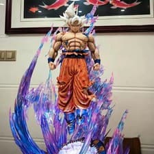Image of Dragon Ball Son Goku 25cm Figure Ultra Instinct Super Saiyan PVC Statue 2025