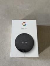 Image of Google Nest Mini (2nd Gen) with Google Assistant - Charcoal (Brand New Sealed)