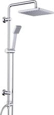 Image of Shower Slider Rail with Adjustable Shower Holder Bracket, Wall Mounted