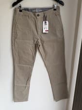 Image of Joules Men’s Laundered Chinos Size W30 L32 BNWT Stone Beige BNWT