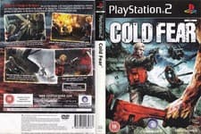 Image of Cold Fear PS2 Game Case Box Cover Work Only (No Game)
