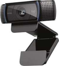 Image of Logitech C920S HD Pro Webcam, Full HD 1080p/30fps - Black -Refurbished