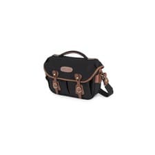 Image of Billingham Hadley Small Pro - Black Canvas/Tan
