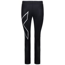 Image of 2XU Core Compression Womens Black/Silver Tights